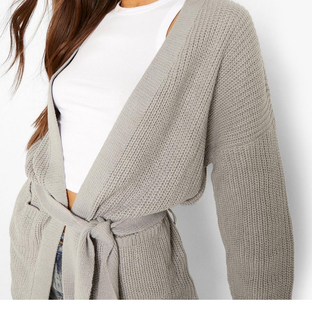 Oversized boyfriend cardigan